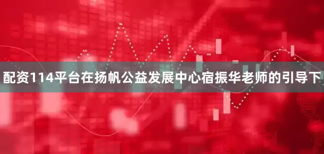 配资114平台在扬帆公益发展中心宿振华老师的引导下